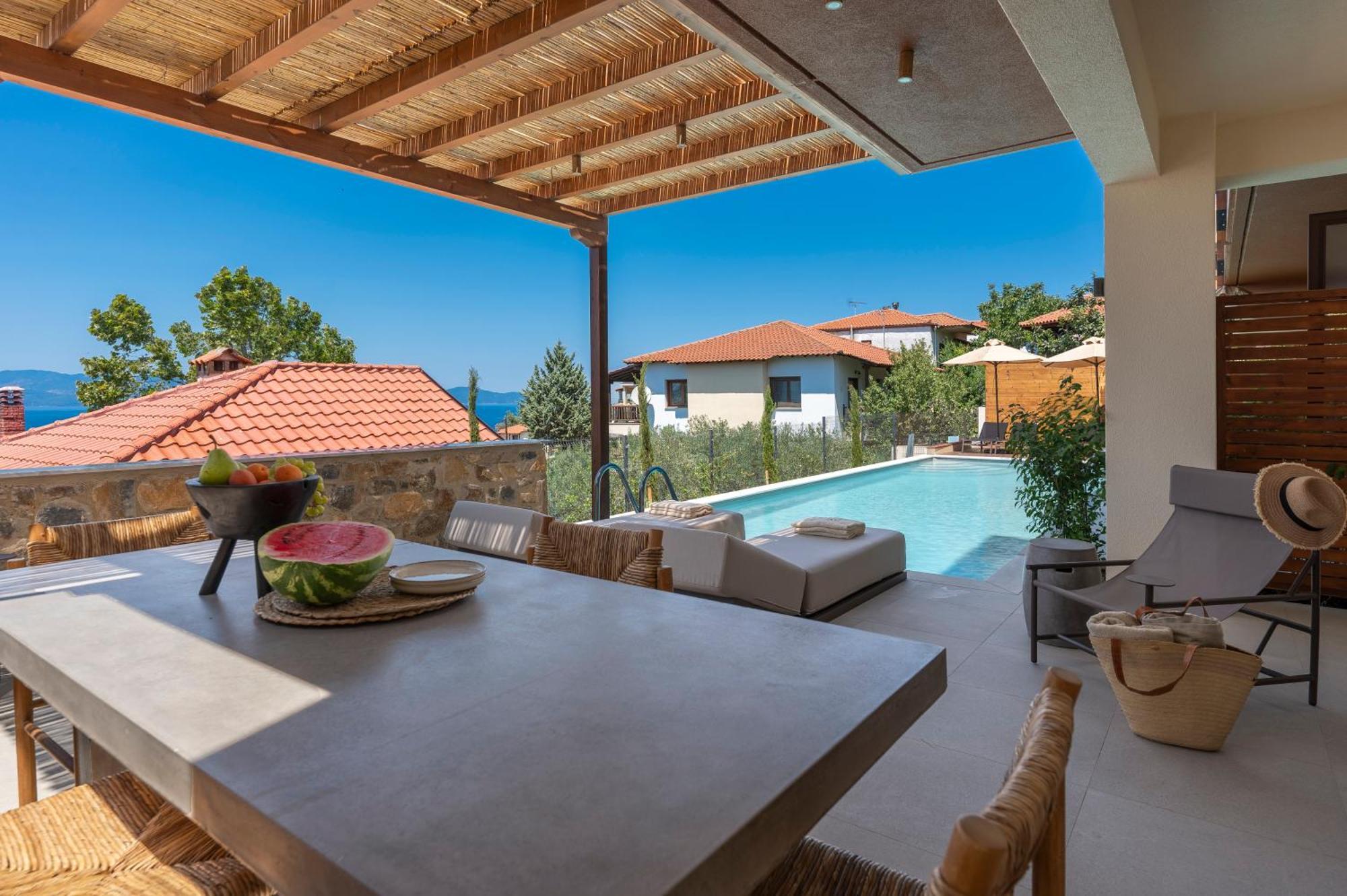 Anima Residence Nea Roda Bagian luar foto