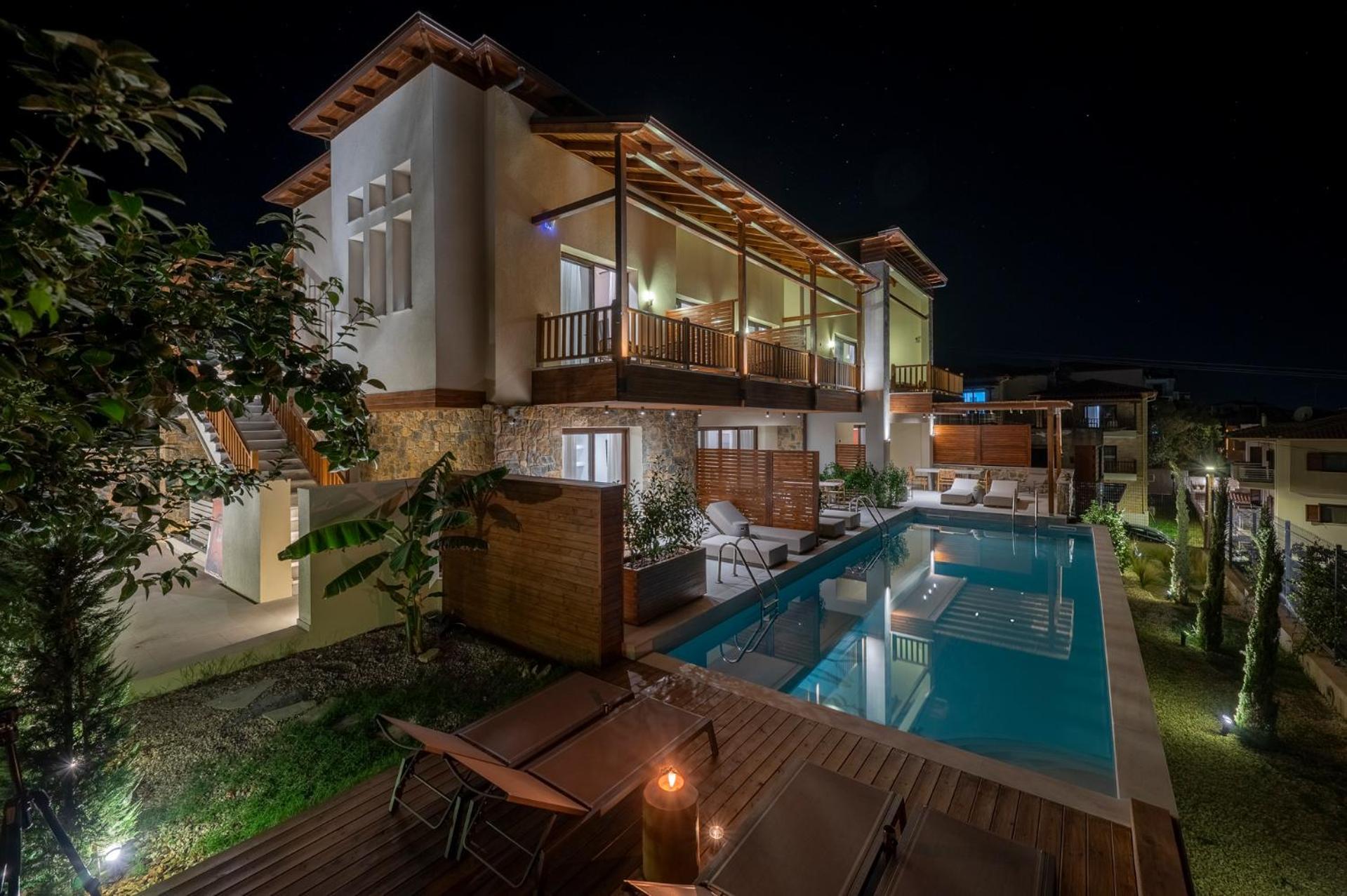 Anima Residence Nea Roda Bagian luar foto